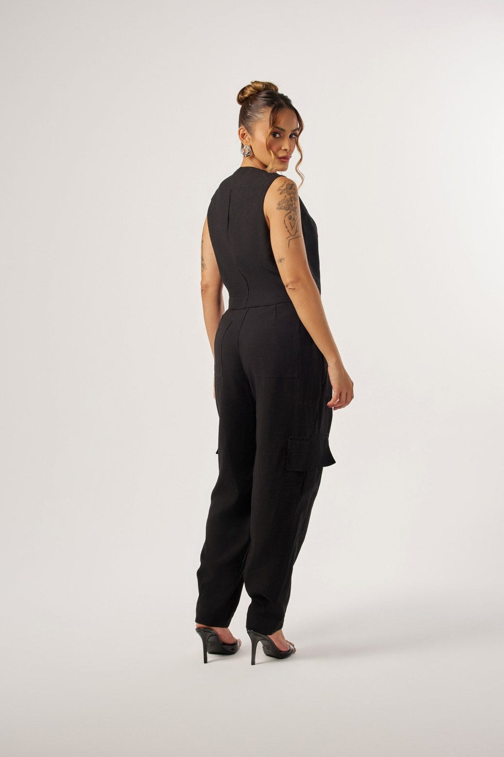 CALÇA BAGGY BOLSOS CARGO