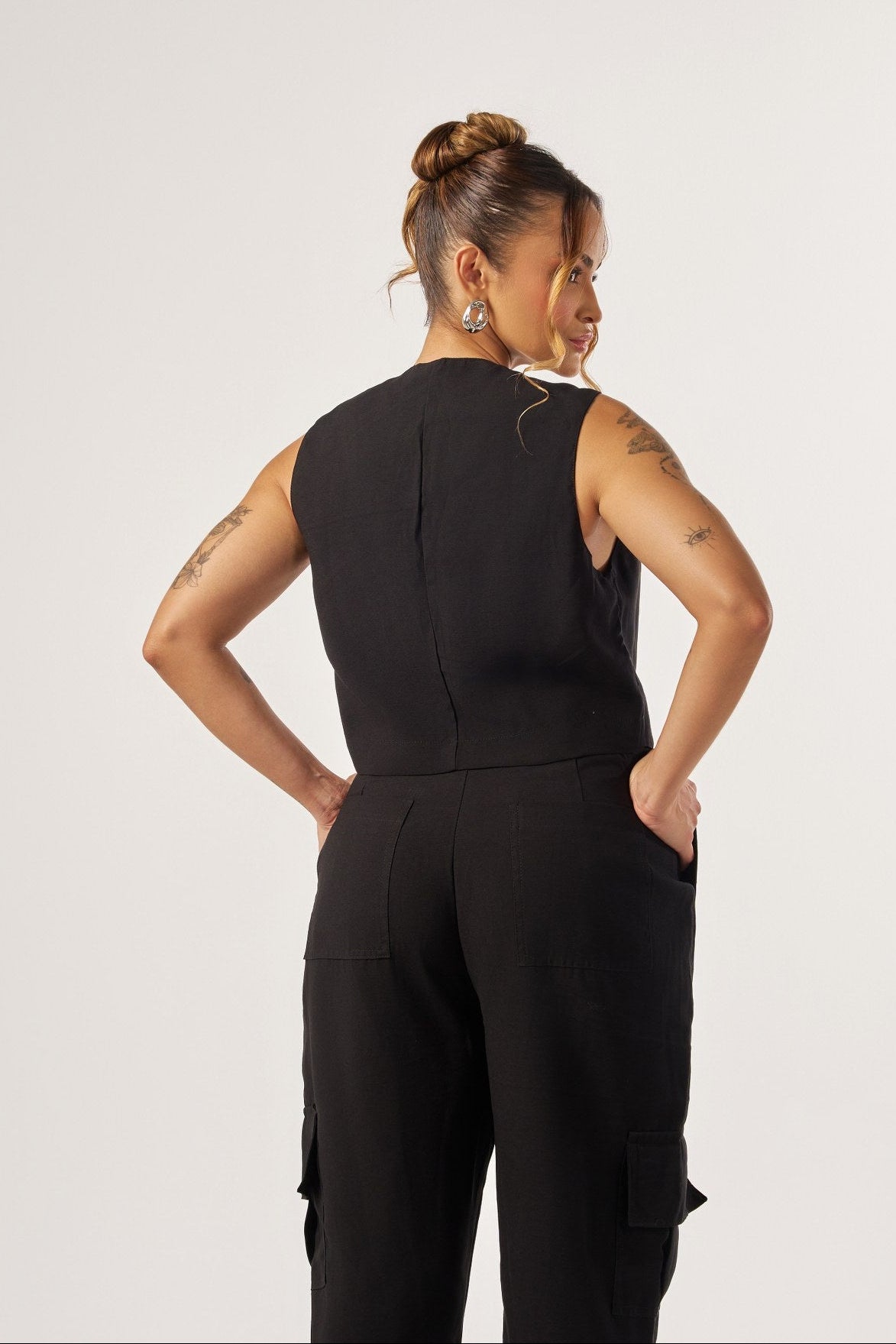 CALÇA BAGGY BOLSOS CARGO