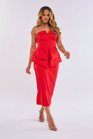 SAIA MIDI ALFAIATARIA CLÁSSICA