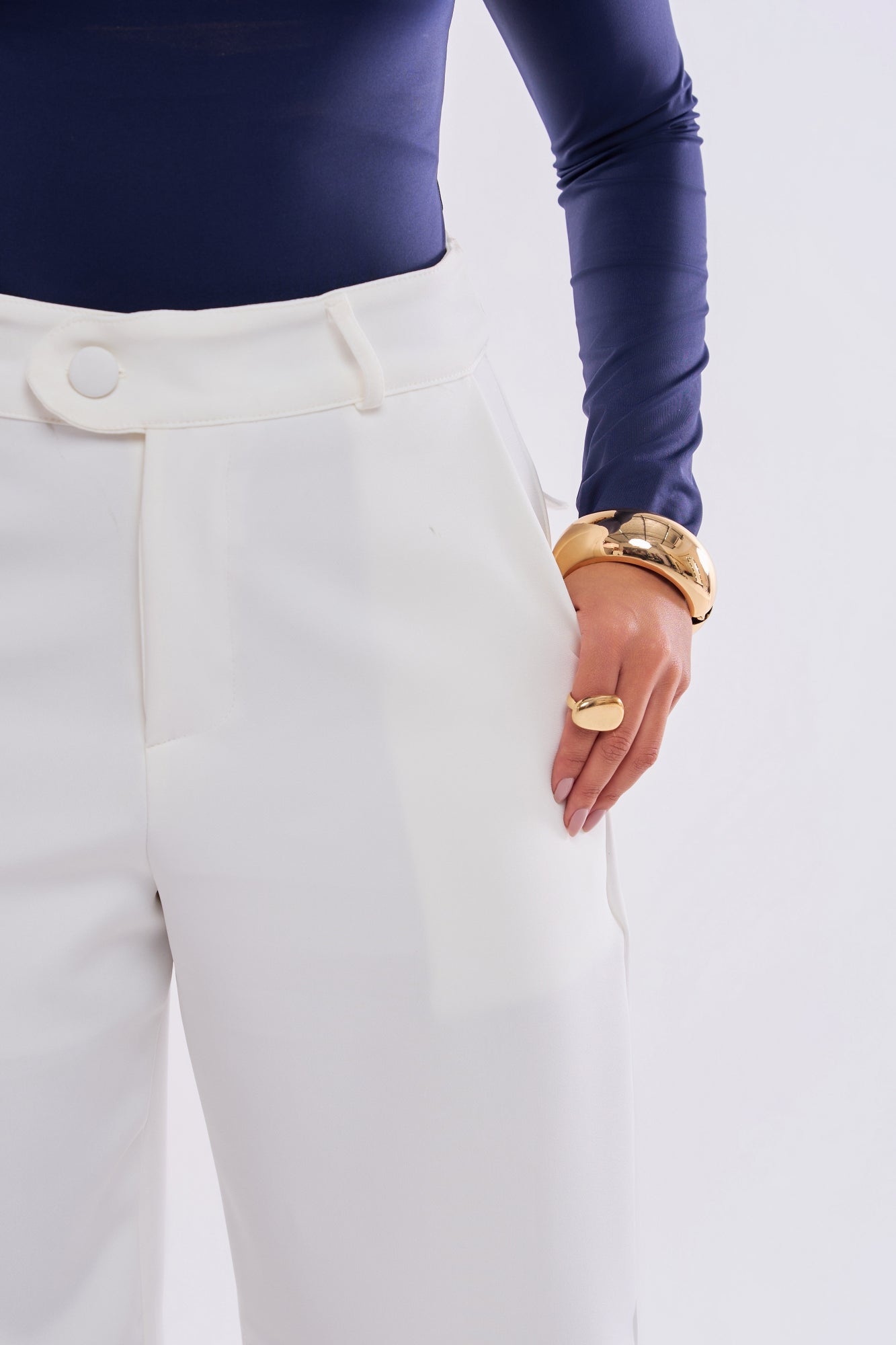 CALÇA CLÁSSICA ALFAIATARIA LISA