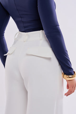 CALÇA CLÁSSICA ALFAIATARIA LISA