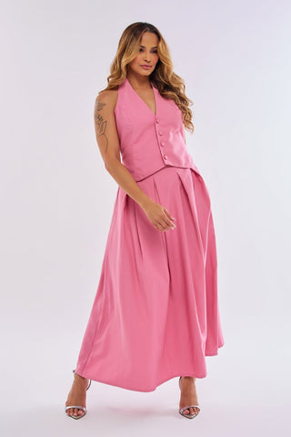 COLETE FRENTE ÚNICA COM RECORTES