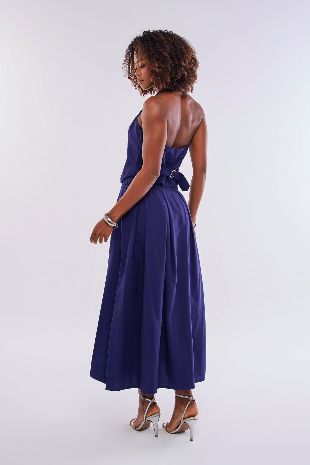 SAIA MIDI ALFAIATARIA COM PREGAS