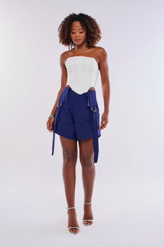 SHORT BOLSOS CARGO COM AJUSTES