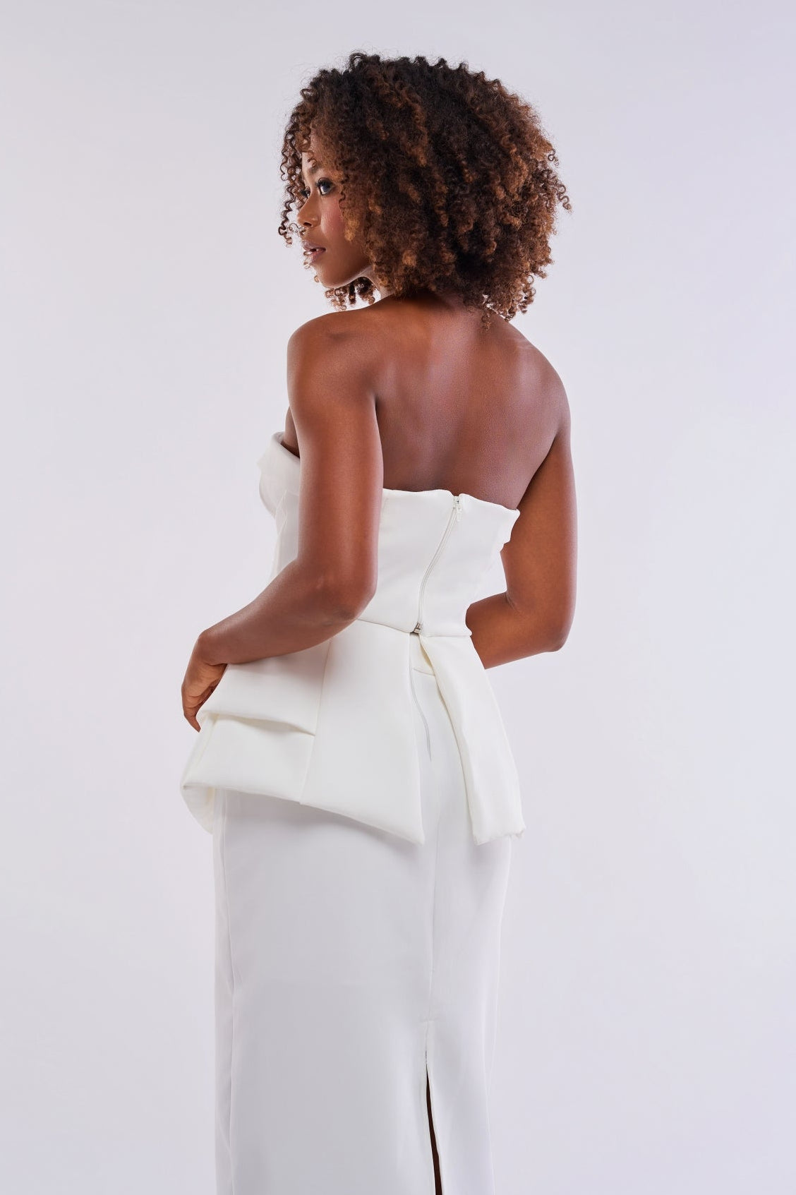 BLUSA PEPLUM DUPLO ALFAIATARIA