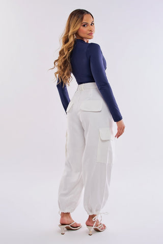 BODY GOLA ALTA COM DRAPEADOS