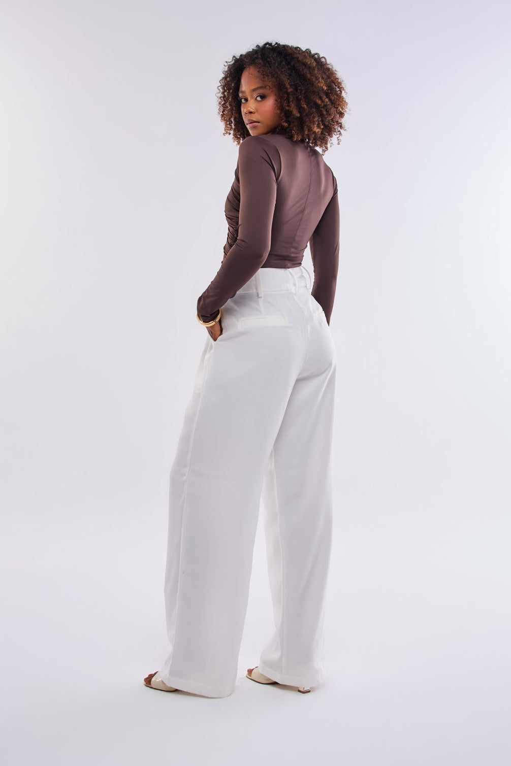 BODY GOLA ALTA COM DRAPEADOS