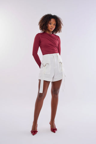 SHORT BOLSOS CARGO COM AJUSTES