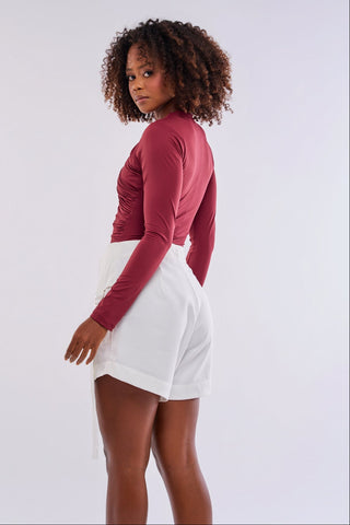 BODY GOLA ALTA COM DRAPEADOS