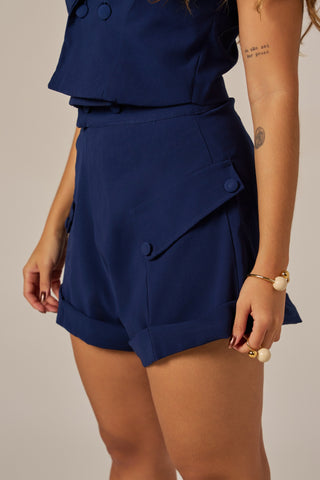 SHORT GODÊ LAPELAS