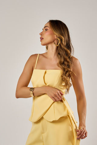BLUSA PEPLUM TRANSPASSE