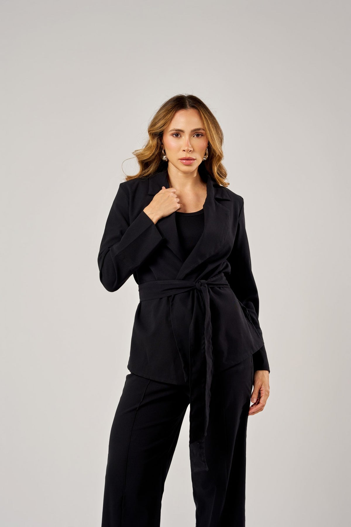BLAZER KIMONO COM FAIXA