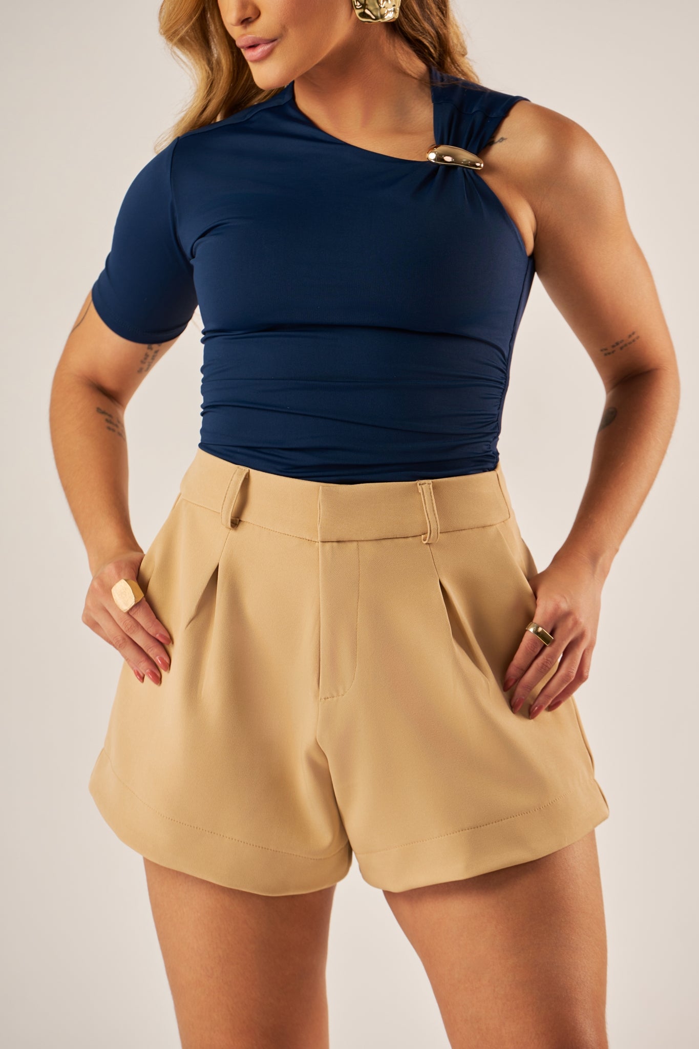 SHORT ALFAIATARIA PREMIUM