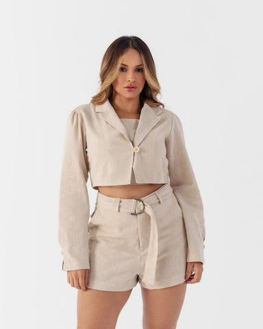 BLAZER CROPPED ALFAIATARIA