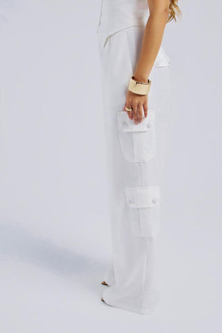 CALÇA WIDELEG BOLSOS CARGO